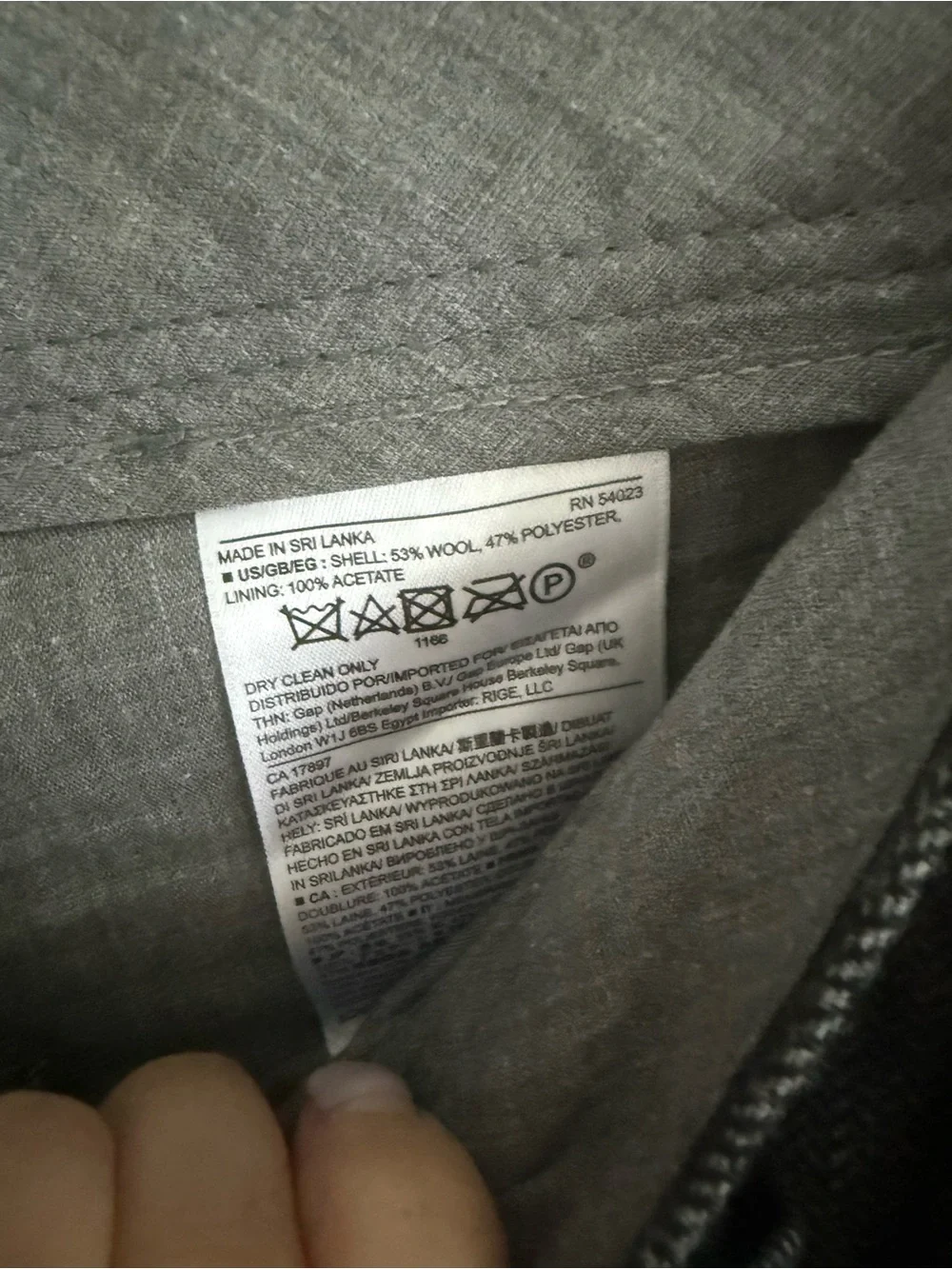 Banana Republic Dark Charcoal Jogger Pants